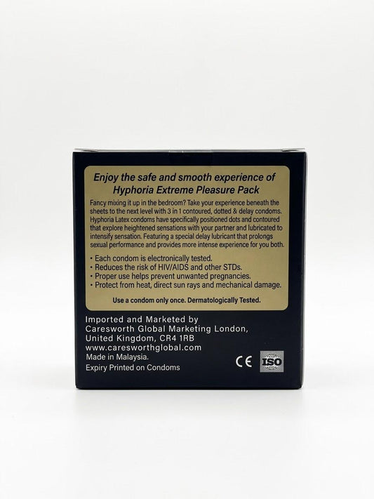 Hyphoria 3-in-1 Condoms Pack