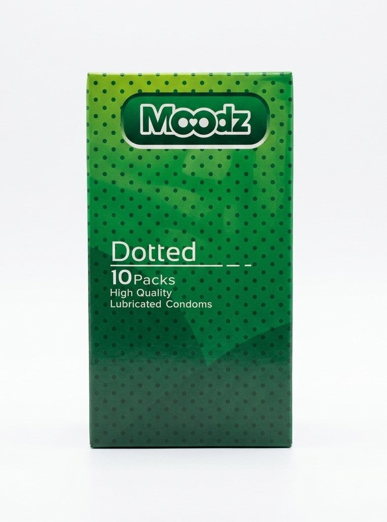 Moodz Condoms – Lubricated, 10 Pack