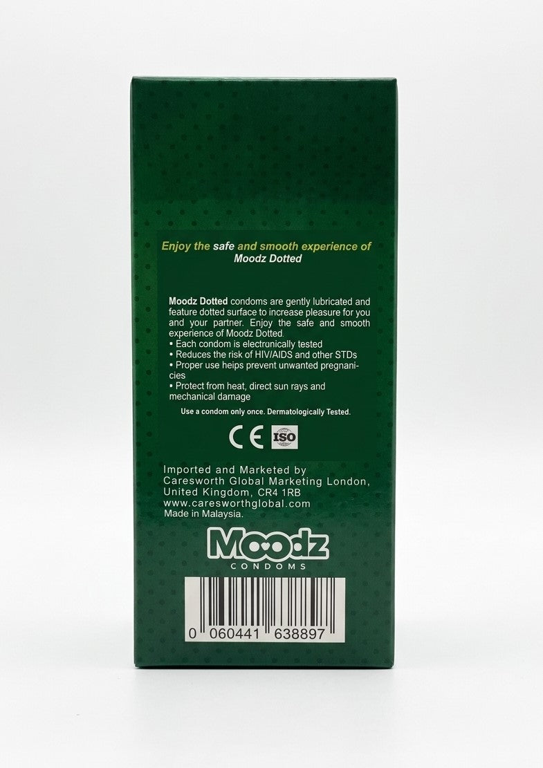 Moodz Condoms – Lubricated, 10 Pack