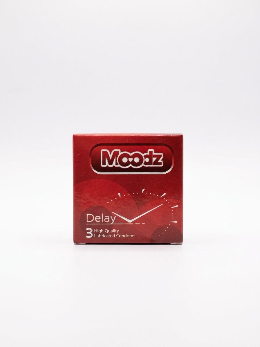 Moodz Condoms – 3 Lubricated Condoms Pack